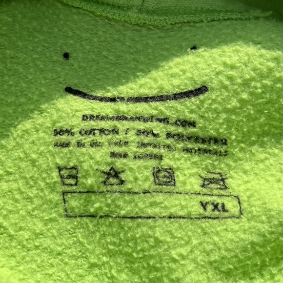 Dream Smile Lime Pullover Hoodie - Picture 11 of 15